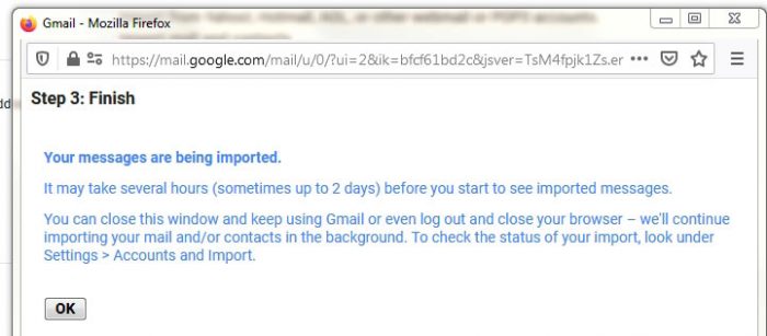 Merge domain mail to Gmail