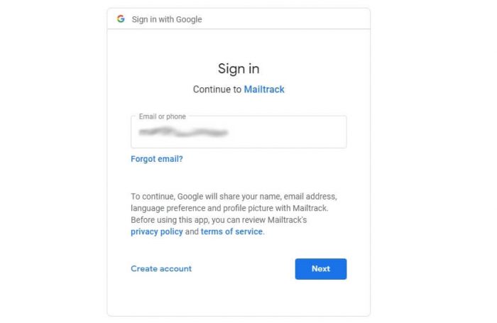 connect mailtrack with gmail to track gmail mails sent and recieved or not