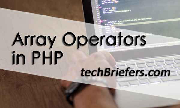 array operators in php