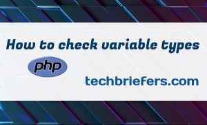 PHP constants | PHP comments | PHP data types | TechBriefers