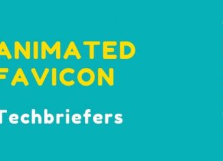 How to add animated favicon icon - Techbriefers
