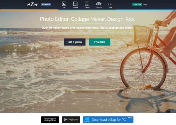 Pizap: Best photo editor