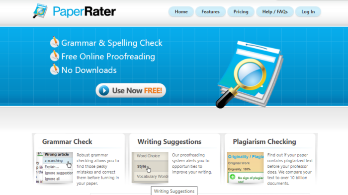 How to check plagiarism online with PaperRater