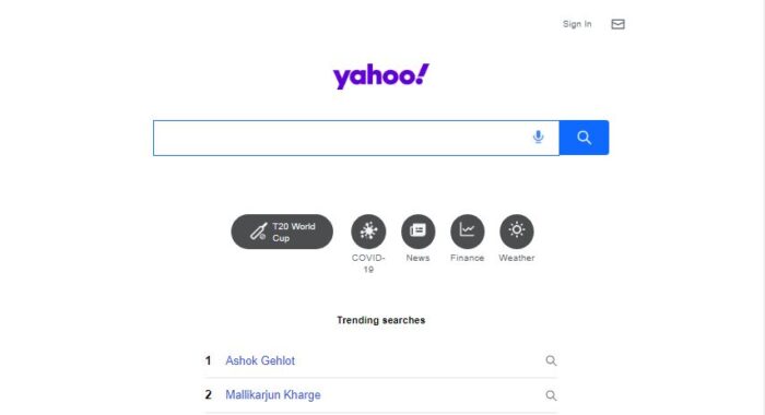 Besides Google, the search engine with the most users is Yahoo! Search