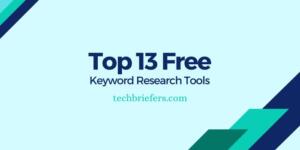 Top Free Keyword Research Tools