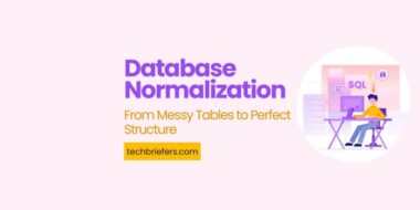 Database normalization step-by-step with examples. Learn 1NF, 2NF, and 3NF