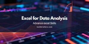 advanced Excel for data analysis